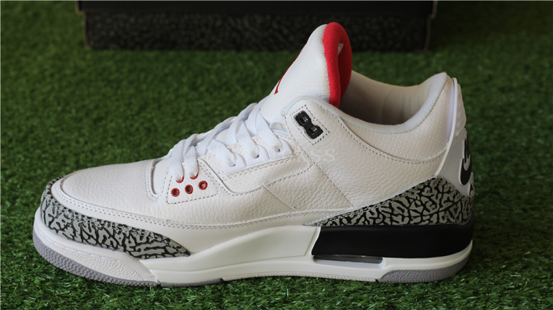 Authentic Air Jordan III 3s Retro 88s White Cement